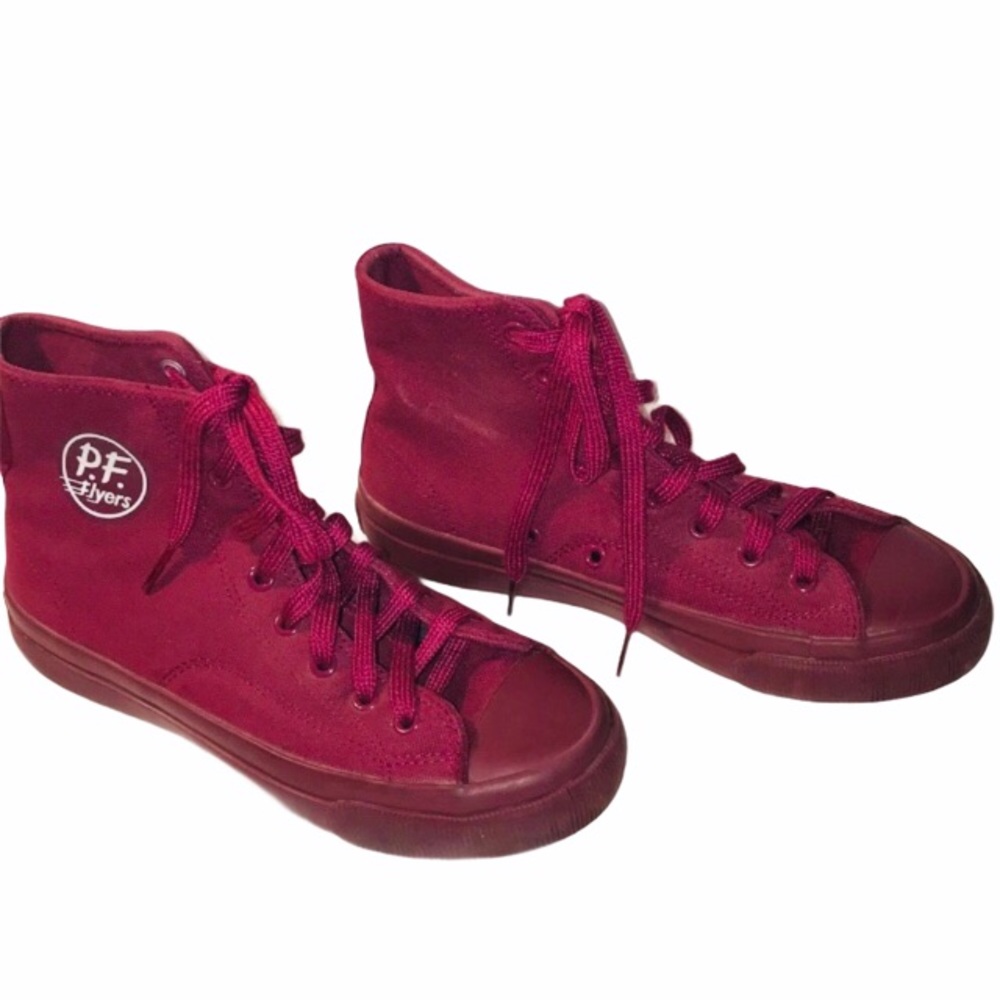 P.F. Flyers Oxblood Grounder II High-tops